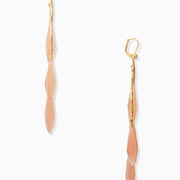 Kate Spade lantern gems large chandelier earrings - Picture 3 of 3